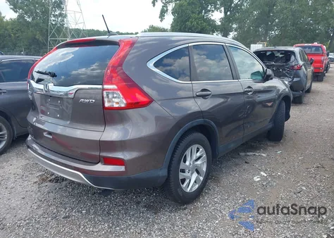 2015 Honda Cr-V Ex-L из США, поврежденный, VIN 2HKRM4H76FH651617
